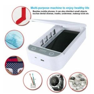 UV disinfector / aromatherapy diffuser for cellular phone